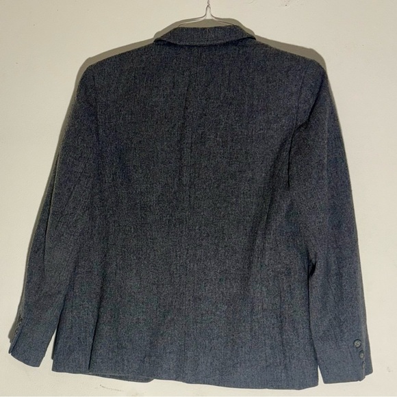Vintage Pendleton Classic Gray Womens Blazer SZ 12 - Picture 7 of 8